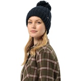 Jack Wolfskin Damen HIGHLOFT Knit W Beanie-Mütze, Night Blue,