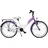 Bikestar Classic 20" lila/weiß Rücktrittbremse