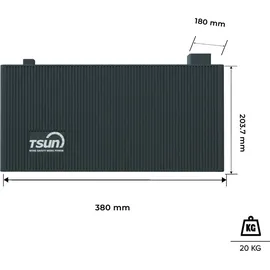 sunniva Balkonkraftwerk Full Black Bifazial 2760 W inkl. 6,03 kWh Speicher + 6 x 500 W Glas-Glas Bifacial Module