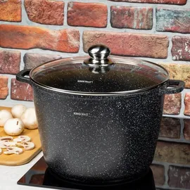 Kinghoff Marmor Kochtopf 6,2L 24 cm rund