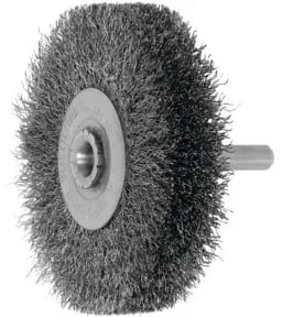 Lessmann Schaft-Rundbürste INOX-Komplett 0,20 mm, Bürsten-⌀xBesatzbreite: 70X16 mm