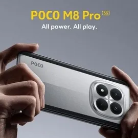 Xiaomi POCO M8 5G 8 GB RAM 256 GB Silver 