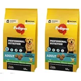 Pedigree Professional Nutrition Adult Geflügel & Gemüse 2 x 12 kg