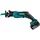 Makita DJR183RTE Akku-Säbelsäge inkl. Koffer + 2 Akkus 5.0Ah