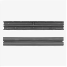 Lafuma Fußschoner-Set für Futura, Lang, anthrazit