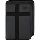 Deutsche Bibelgesellschaft BasisBibel. Die Komfortable. Hülle mit Reißverschluss. Schwarz