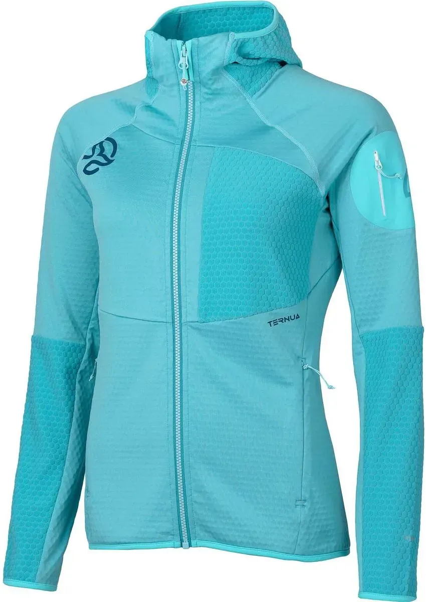 Ternua Ragger Hood Jacket W waterfall (1985) L