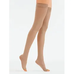 Strümpfe Gr. 1, beige, Socken, 1, 240 den, 76% Polyamid, 24% Elasthan
