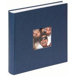Walther Fotoalbum Fun FA-208-L Buchalbum 30×30 blau