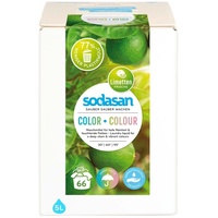 Sodasan Bio Color-Limette Flüssigwaschmittel 5L BiB (2 x 5 l)