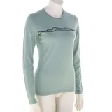 Icebreaker Damen Mountain Pulse 200 Oasis LS Crewe Longsleeve