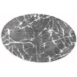 Leonique Badematte »Marble«, Höhe 15 mm, rutschhemmend beschichtet, fußbodenheizungsgeeignet-schnell trocknend-strapazierfähig, grau