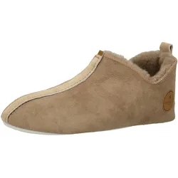 Hausschuh SHEPHERD "Shepherd Hausschuhe Leder", Damen, Gr. 40, grau, Leder, casual, Schuhe