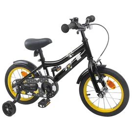 vidaXL Kinderfahrrad 12 Zoll schwarz