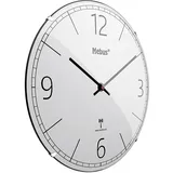 MEBUS Funkwanduhr 30,0 cm 12986 grau