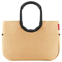 Reisenthel Loopshopper L frame raffia black