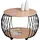 m2 Peking mit Rollen Artisan Eiche 60 x 47 cm