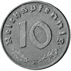 Drittes Reich 10 Reichspfennig 1940-1945