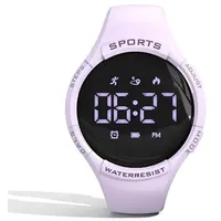 Fitnessuhr (Kein App) Schrittzähler Uhr Herren und Damen Digitale Armbanduhr Digitaluhr Sportuhren mit Messung des Schrittes, Kalorienverbrauchs und der Distanz