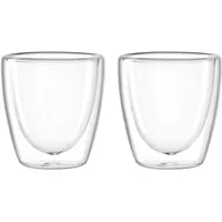 LEONARDO Espressotasse Duo 0,1 l Transparent 2 St.