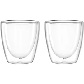 LEONARDO Espressotasse Duo 0,1 l Transparent 2 St.