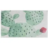 Badteppich Kaktus mit Blume