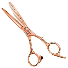 Haaro e-kwip+ Primus Pink Gold Modellierschere 5.5 Offset