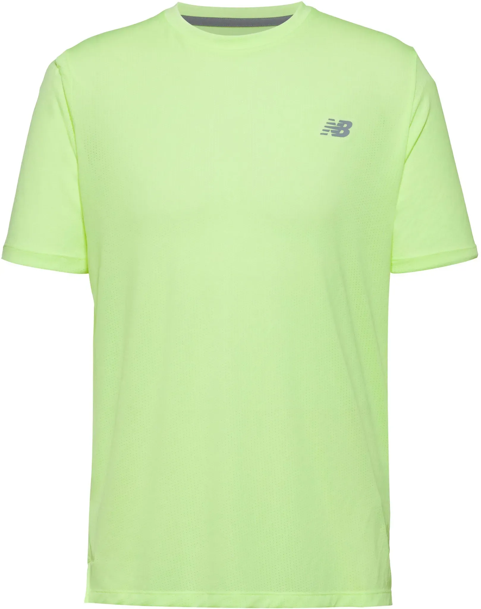 NEW BALANCE Mens Running SS Top Funktionsshirt Herren in ab, Größe XL - gelb