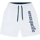 Ocean Pacific Badeshorts Buggerru Weiß/Dark Navy M