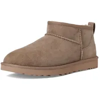 UGG Damen Classic Ultra Mini Leder Regen Stiefelette, Caribou, 36 EU - 36 EU