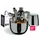 Master Pro The Drop Cocktail-Set 6-teilig Edelstahl Schwarz
