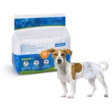 Nobleza Hund Windeln Einweg Weiblich Welpen Training Windeln Super Absorbent Pet Wraps 12 Pack, Größe XXL