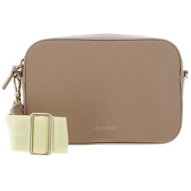 Coccinelle Tebe Umhängetasche Leder 18 cm fresh-beige