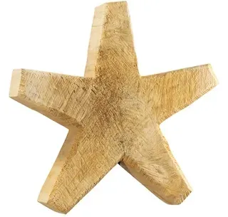 Weihnachtsstern Holz 30 cm