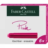 Faber-Castell Standard-Tintenpatrone pink, 6er-Pack (185508)