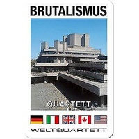 Brutalismus (Betonbauten) Quartett DE