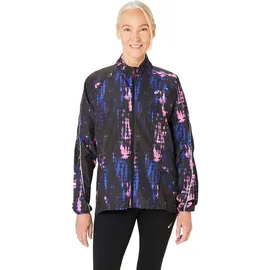 Asics Road Lite-Show Packable Damen Jacke, schwarz - M