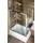 Polysan DEEP Komplettdusche 140 x 165 cm Klarglas