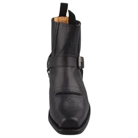 Sendra Biker Stiefelette 6445 Schwarz - Schwarz - 42