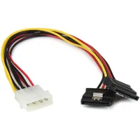 Startech StarTech.com 30 cm 4-Pin LP4 auf SATA Y-Stromkabel
