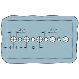 WAGO 862-1693/999-950 Geräteanschlussklemme Federklemme Weiß