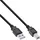 InLine USB-A auf USB-B 5 m Schwarz