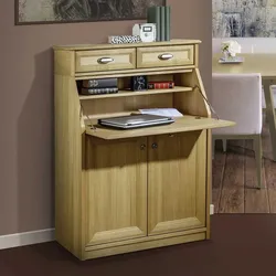 Schreibsekretär mit Eiche furniert klassischen Design