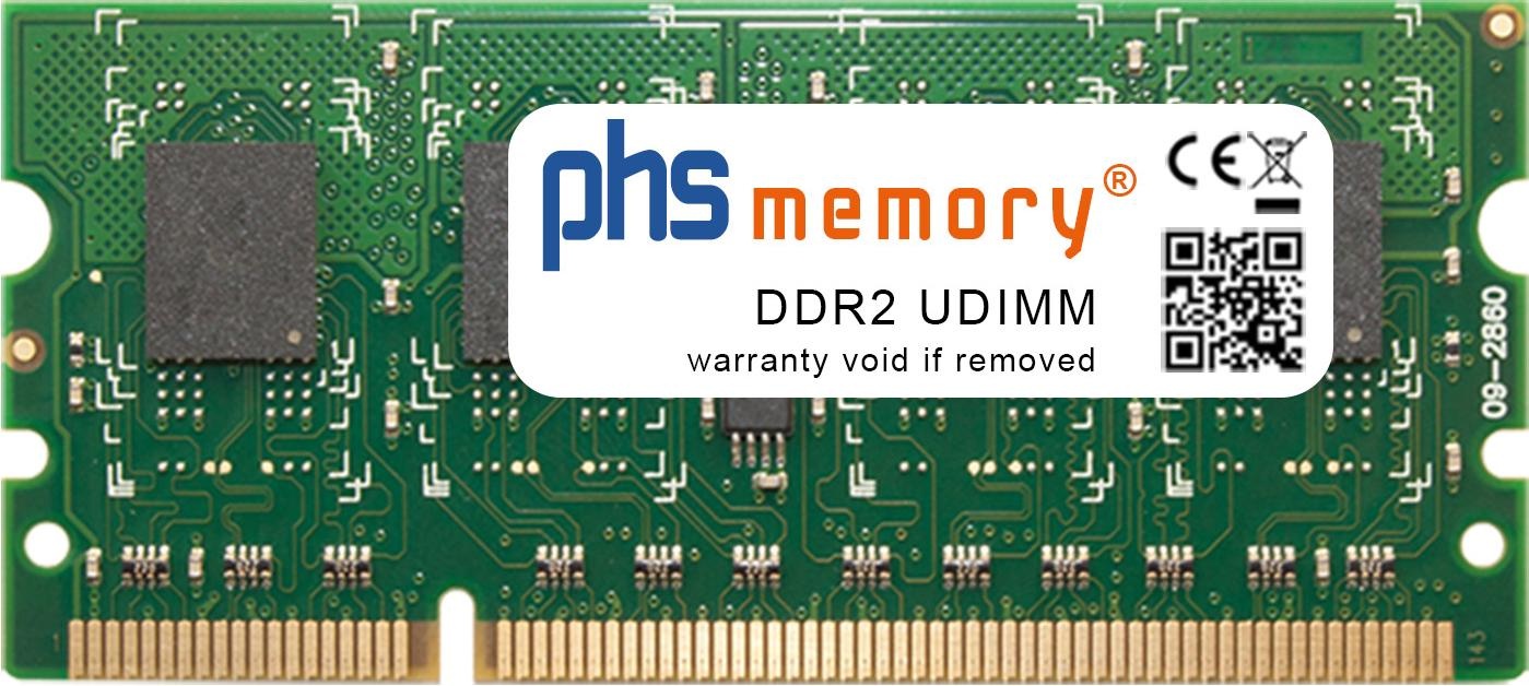 PHS-memory 512MB RAM Speicher für OKI MC332dn DDR2 UDIMM 667MHz (OKI MC332dn, 1 x 512MB), RAM Modellspezifisch