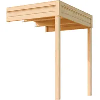 Weka Anbaudach für Batu 1 naturbelassen 150 x 200