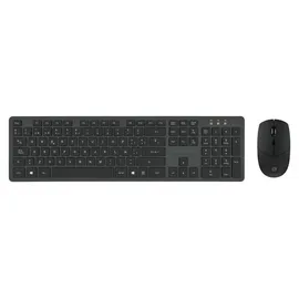 Conceptronic Wireless Keyboard+Mouse ergo Layout portugie.sw - schwarz,