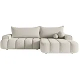 Selsey Ecksofa mit Schlaffunktion Dandelino ¦ creme ¦ Maße (cm): B: 275 H: 80