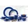 Ritzenhoff & Breker Doppio Tafelservice 8-tlg. blau