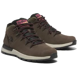 Timberland Sprint Trekker Mid Herren dark brown nubuck 44