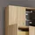 VCM Putzschrank Lona XXL ca.70x223x39cm Eiche Dekor